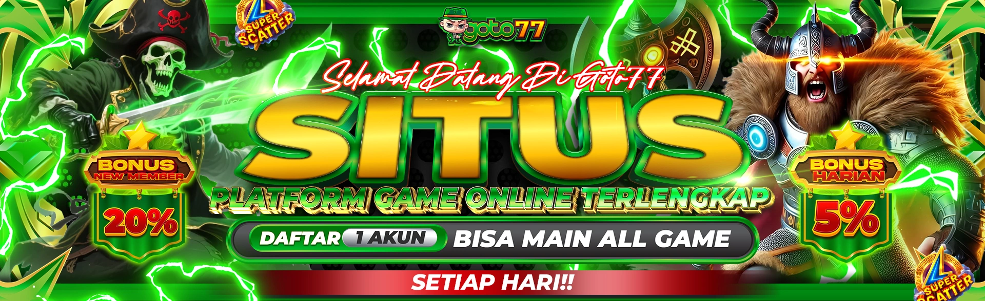 Banner Resmi Goto77