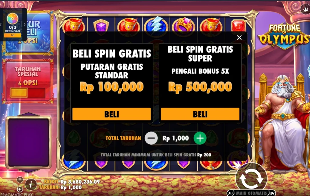 freespin dan buyspin